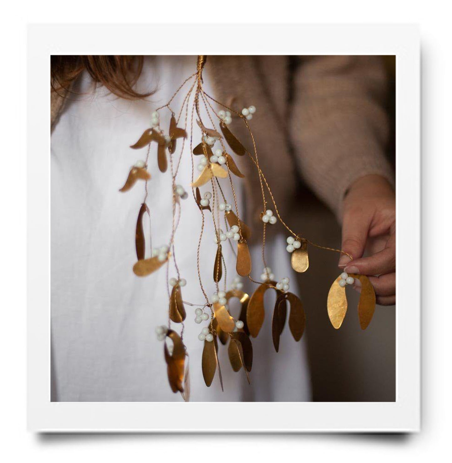 WORKSHOP MOBIEL OF GUIRLANDE IN MESSING