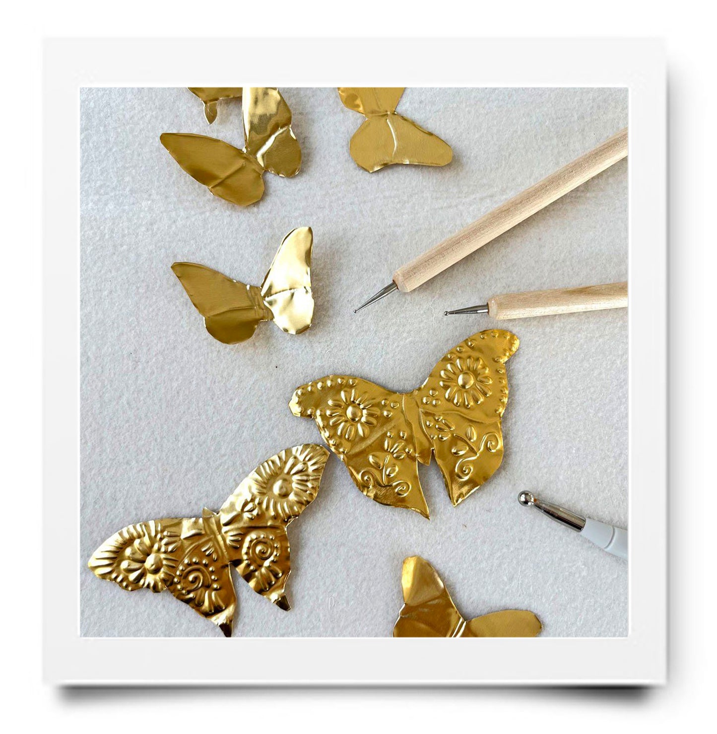 WORKSHOP MOBIEL OF GUIRLANDE IN MESSING