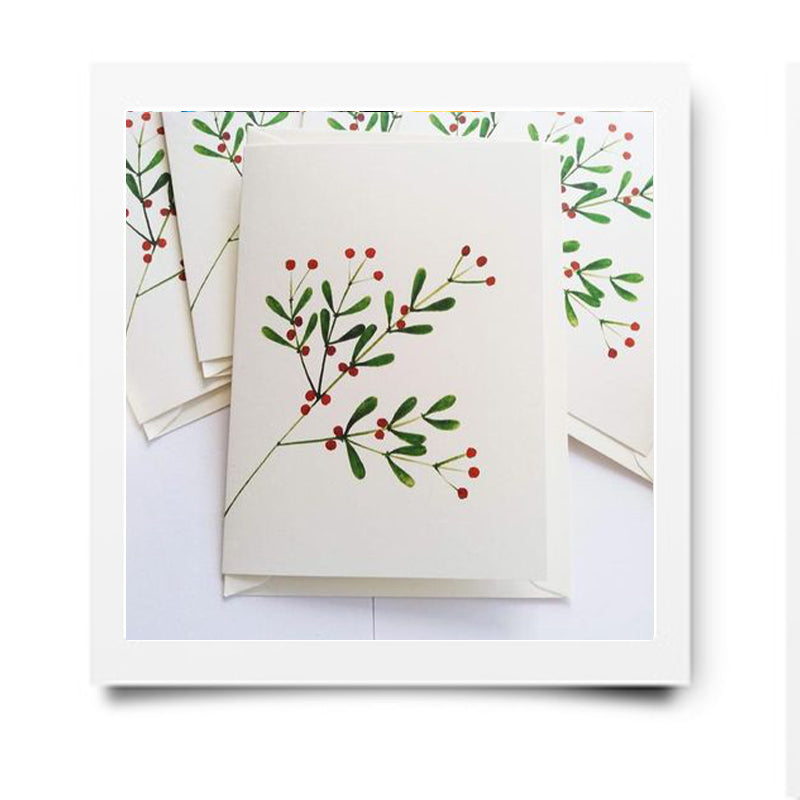 AQUAREL KERSTKAARTEN