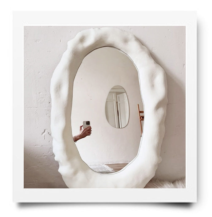 Soft Curve Spiegel in klei