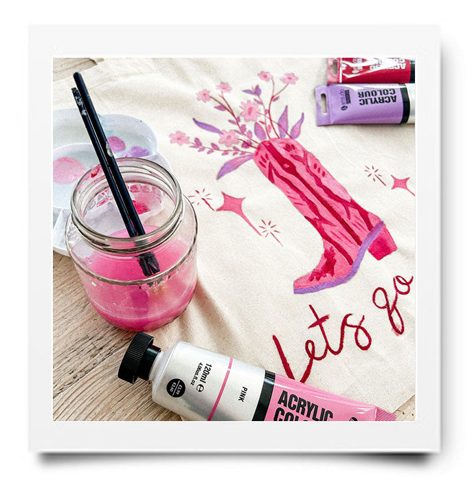 Tote-bag beschilderen