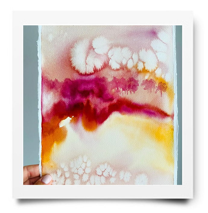Mindful aquarel