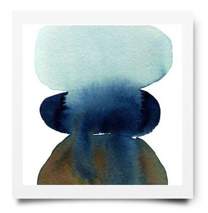 Mindful aquarel