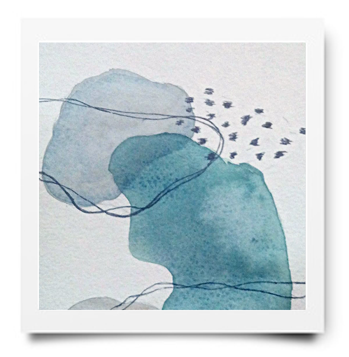 Mindful aquarel