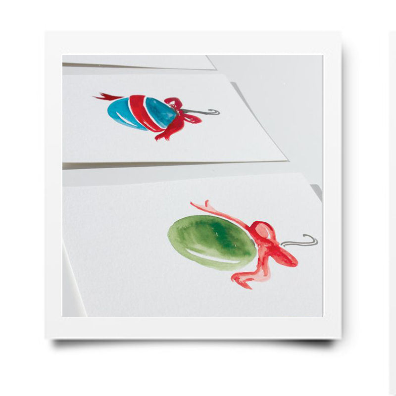 AQUAREL KERSTKAARTEN