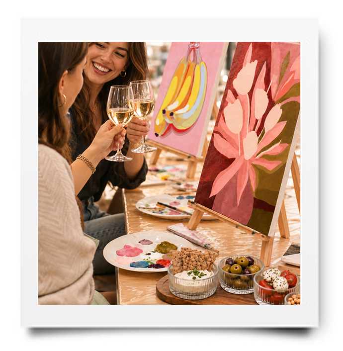 SIP, PAINT & BITES